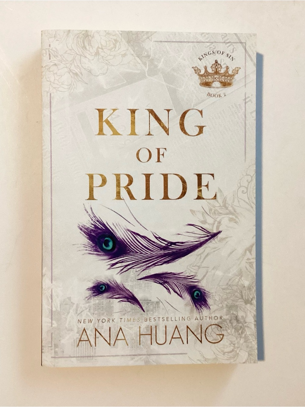 King of Pride by Ana Huang Paperback Book Kings of Sin Series #2
